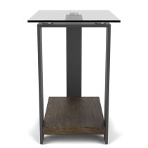 Riverside Furniture 82212 Riverside Furniture 82212 Cortland - Chairside Table - Dark Brown
