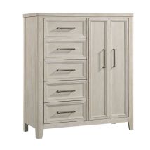 Intercon CR-BR-9705D-WSL-C Carlson - Gentleman's Chest - Washed Linen