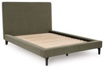 Ashley Furniture PCB3367-72 Chirason - Full Upholstered Bed With Roll Slats - Sage Green