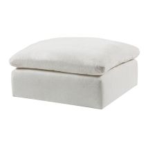 ACME 55132 Naveen - Ottoman - Ivory Linen