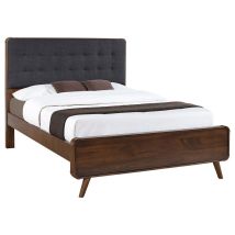 CoasterEssence 205131Q Robyn - Wood Queen Panel Bed - Dark Walnut
