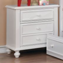 Furniture of America CM7155WH-N Olivia - Nightstand - White