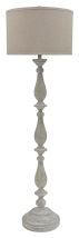 Ashley Furniture L235341 Bernadate - Poly Floor Lamp - Whitewash