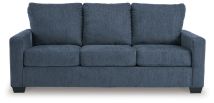 Signature Design by Ashley® 5360439 Rannis - Navy - Queen Sofa Sleeper