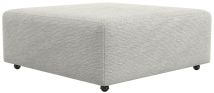 Jackson Furniture Industries 33628-2849/01 Majesty - Castered Cocktail Ottoman - White