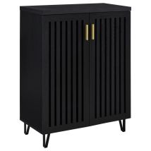 Coaster Fine Furniture 950422 Brixton - 2-Door Entryway Shoe Storage Cabinets - Black
