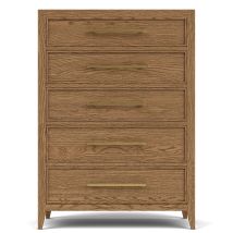 Riverside Furniture 51865 Halbrooke - 5 Drawer Chest - Light Brown