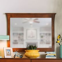 Furniture of America FOA7603M Keizer - Mirror - Dark Cherry