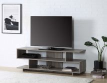 ACME LV00794 Abhay - TV Stand - Grey Oak Finish