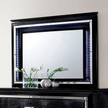 Furniture of America CM7979BK-M Bellanova - Mirror - Black