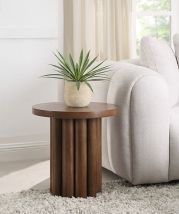 ACME LV04236 Sanat - End Table - Brown Finish