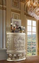 ACME BD00465 Vatican - Chest - Champagne Silver Finish