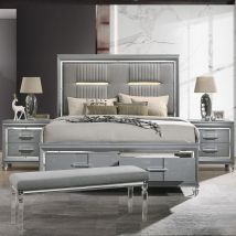 ACME BD01721CK Truman - California King Bed - Gray