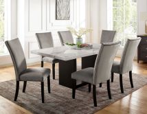 Furniture of America CM3744T-TABLE Kian - Dining Table - White / Black