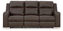 Ashley Furniture 6330689 Lavenhorne - Rec Sofa W/Drop Down Table - Granite