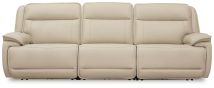Ashley Furniture U13001S5 Ashley Furniture U13001S5 Double Deal - 3-Piece Power Reclining Sofa Sectional - Almond