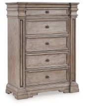Signature Design by Ashley® B916-46 Blairhurst - Light Grayish Brown - Five Drawer Chest