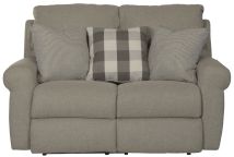 Jackson Furniture Industries 1212-1605/58-2533/58 Jackson Furniture Industries 1212-1605/58-2533/58 Westport - Lay Flat Reclining Loveseat - Metal