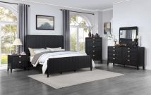 Coaster Fine Furniture 224711KE-S5 Brookmead - 5 Piece Eastern King Bedroom Set - Black