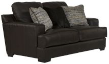 Jackson 450702-1273/89-3073/89 Marco - Leather Loveseat - Chocolate