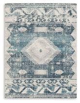 Ashley Furniture R900101 Ashley Furniture R900101 Daddridge - 8' x 10' Rug - Blue / Gray / Ivory
