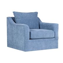 New Classic U1270-12-BLU Sylvie - Swivel Chair - Blue Slate