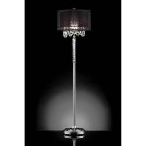 Furniture of America L9150F Minn - Floor Lamp - Pearl Silver