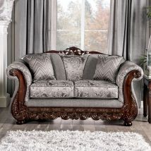 Furniture of America SM6424-LV Newdale - Loveseat - Gray