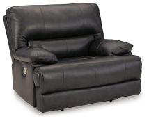 Ashley Furniture U6580182 Mountainous - Power Recliner With Adj Headrest - Eclipse