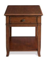 Riverside Furniture 51709 Riverside Furniture 51709 Campbell - Side Table - Burnished Cherry