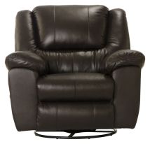 Jackson Furniture Industries 49105-1284/29-3084/29 Transformer II - Chaise Swivel Glider Recliner - Chocolate Top Grain Italian Leather Match