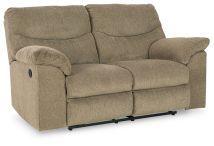 Signature Design by Ashley® 2820286 Alphons - Briar - Reclining Loveseat