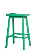 ACME 96652 Gaucho - Bar Stool (Set of 2) - Antique Green