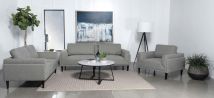 Coaster Fine Furniture 509524-S3 Rilynn - 3 Piece Upholstered Track Arm Sofa Set - Gray