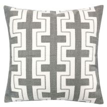 Furniture of America PL8052-2PK Kari - Pillow (Set of 2) - Silver