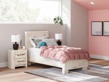 Benchcraft® B2310B15 Benchcraft® B2310B15 Lawroy - Twin Panel Bed - Light Natural