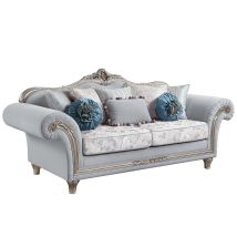 ACME LV01112 Pelumi - Sofa - Light Gray Linen & Platinum - Finish