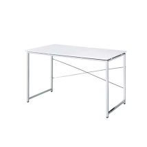 ACME AC00903 Tennos - Vanity Desk - White & Chrome Finish