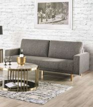 Furniture of America FM61000GY-SF Elverum - Sofa - Charcoal Gray