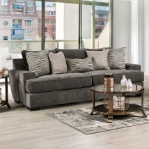 Furniture of America SM1220-SF Holborn - Sofa - Gray
