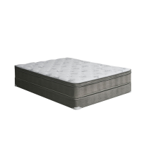 Furniture of America DM335F-M Aleksa - Euro Top Mattress 75" x 54" - White