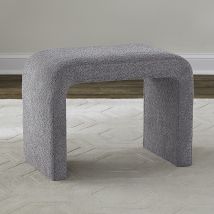 Liberty Furniture 732-AS1000 Cascade Falls - Upholstered Accent Stool - Satin Espresso