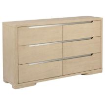 Coaster Fine Furniture 225083 Ladera - 6-Drawer Bedroom Dresser - Light Elm