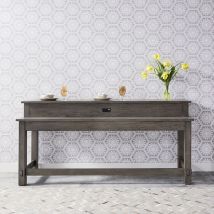 Liberty Furniture 406-OT7837 Modern Farmhouse - Console Bar Table - Dark Gray