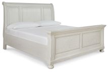 Signature Design by Ashley® B742B22 Robbinsdale - Antique White - King Sleigh Bed
