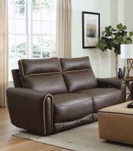 Jackson Furniture Industries 63502-1419/49-1419/38 Jackson Furniture Industries 63502-1419/49-1419/38 Nico - Power Reclining Loveseat With Power Adjustable Headrest - Walnut