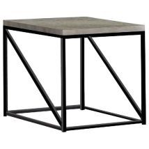 CoasterEveryday 705617 Birdie - Square Engineered Wood End Table - Sonoma Gray