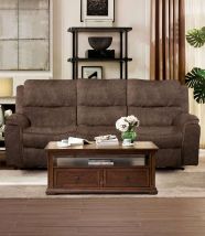 Furniture of America CM9911DB-SF Henricus - Sofa - Dark Brown