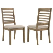 Coaster Fine Furniture 109182 Scottsdale - Wood Dining Side Chair (Set of 2) - Washed Brown