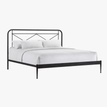 Intercon MB-BR-VINKNG-MTE-C Metal Beds - Vintage King Metal Bed - Matte Black